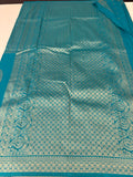 BLUE TUSSAR DESIGNER SAREE-J25