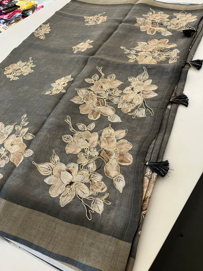 Designer Tussar Silk