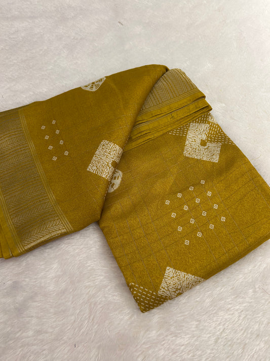 Tussar Chiffon