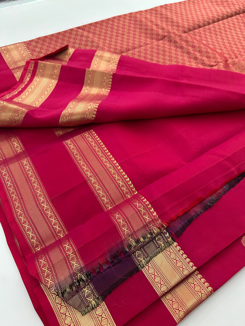 Self Kanchi Silk Sarees🌹