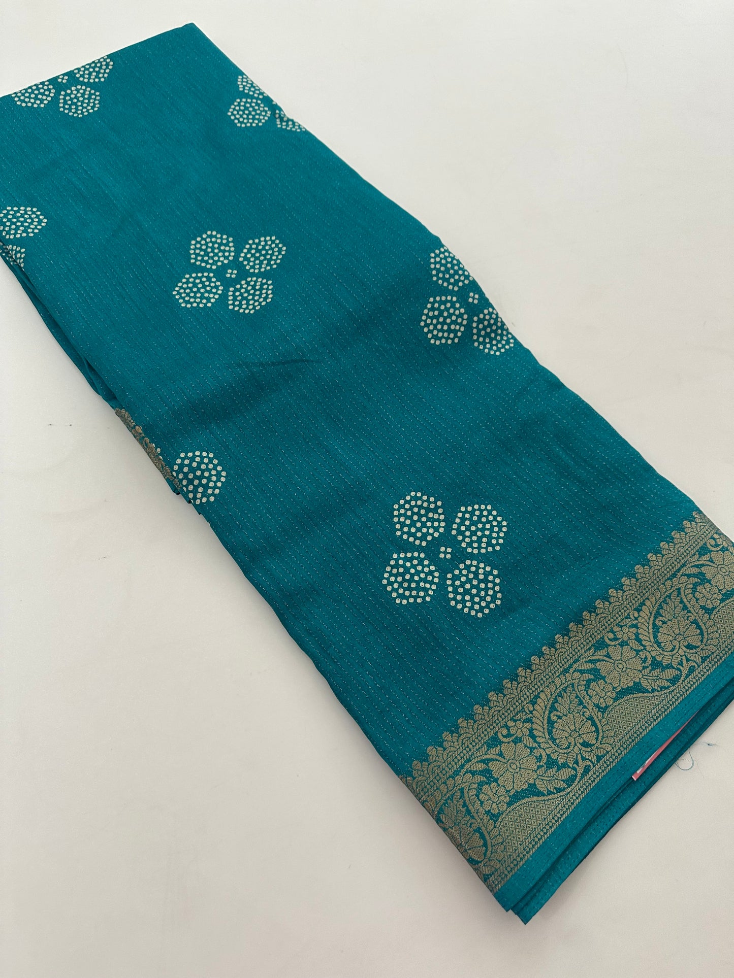 Tussar Chiffons Lines-J13
