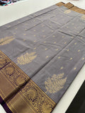 Kanchi Semi Silk Sarees in beautiful color combinations🌹- AU12