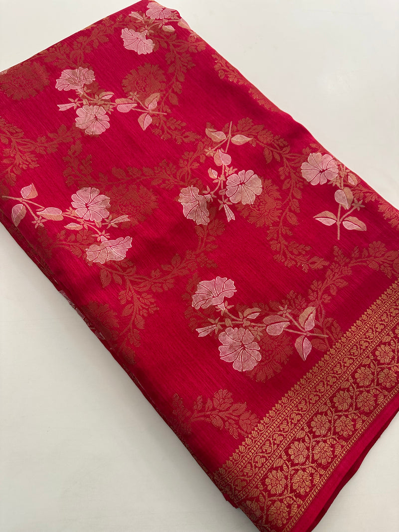Tussar Fancy New Prints-J18