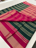 Semi Crepe Fancy Sarees🌹AU18