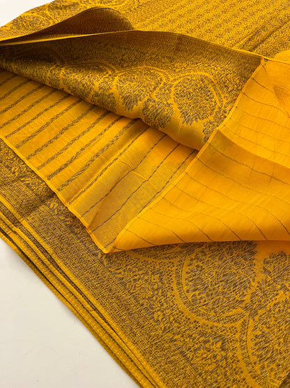 Designer jute silk