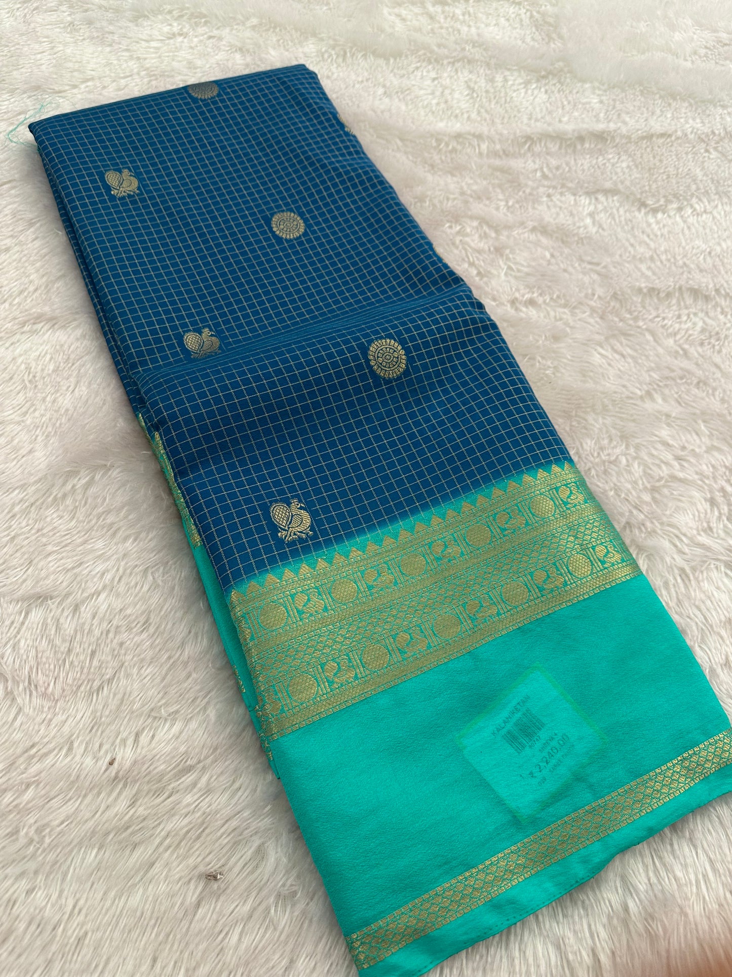 Premium Checks Crape-M13