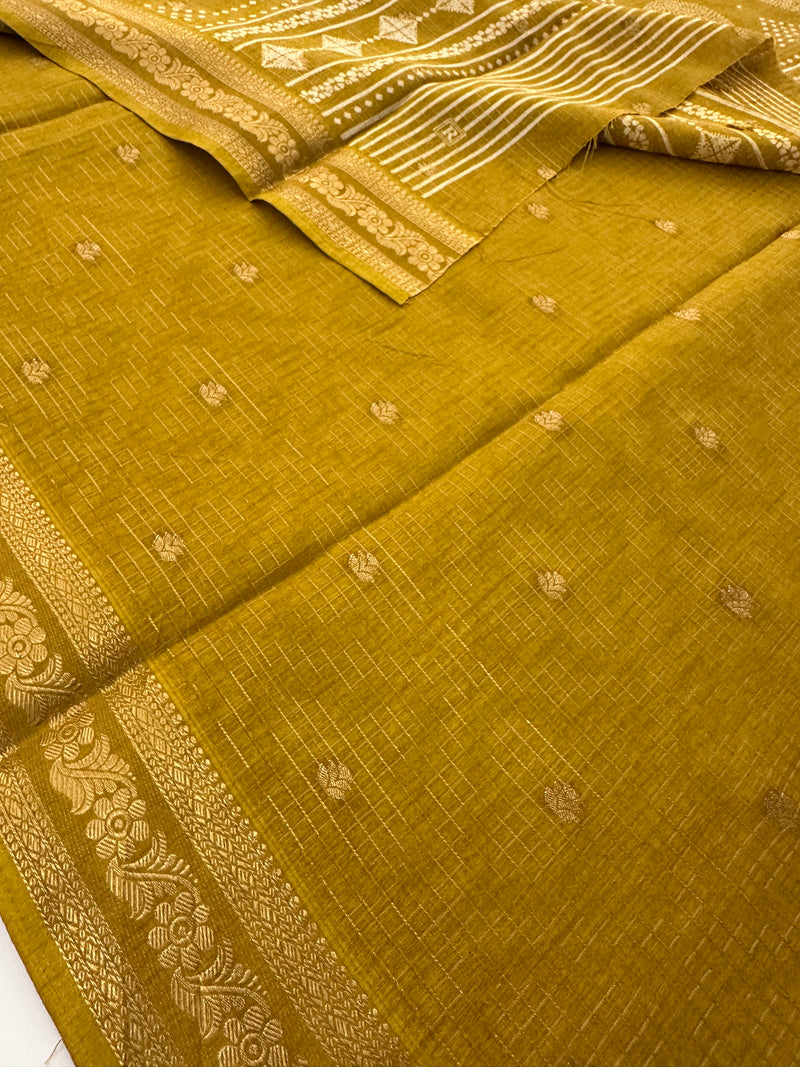 Tussar Fancy Saree -J22