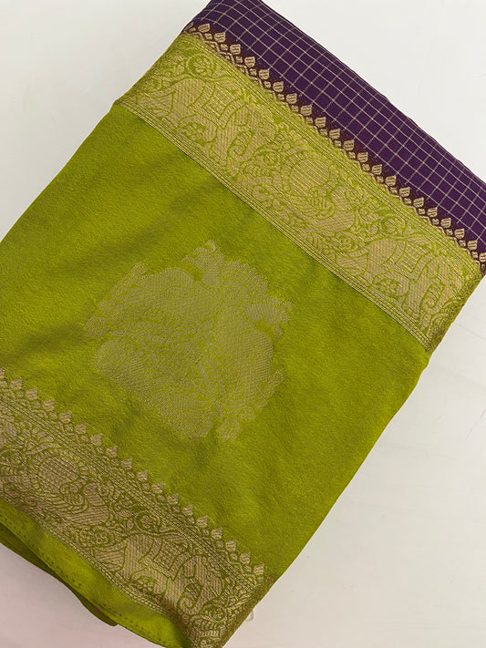 Banarasi Crepe Premium