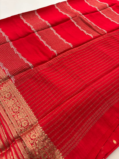 Designer soft Chinnon full embroidery