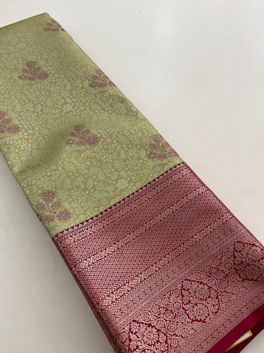 Kanchi tissue semi silk