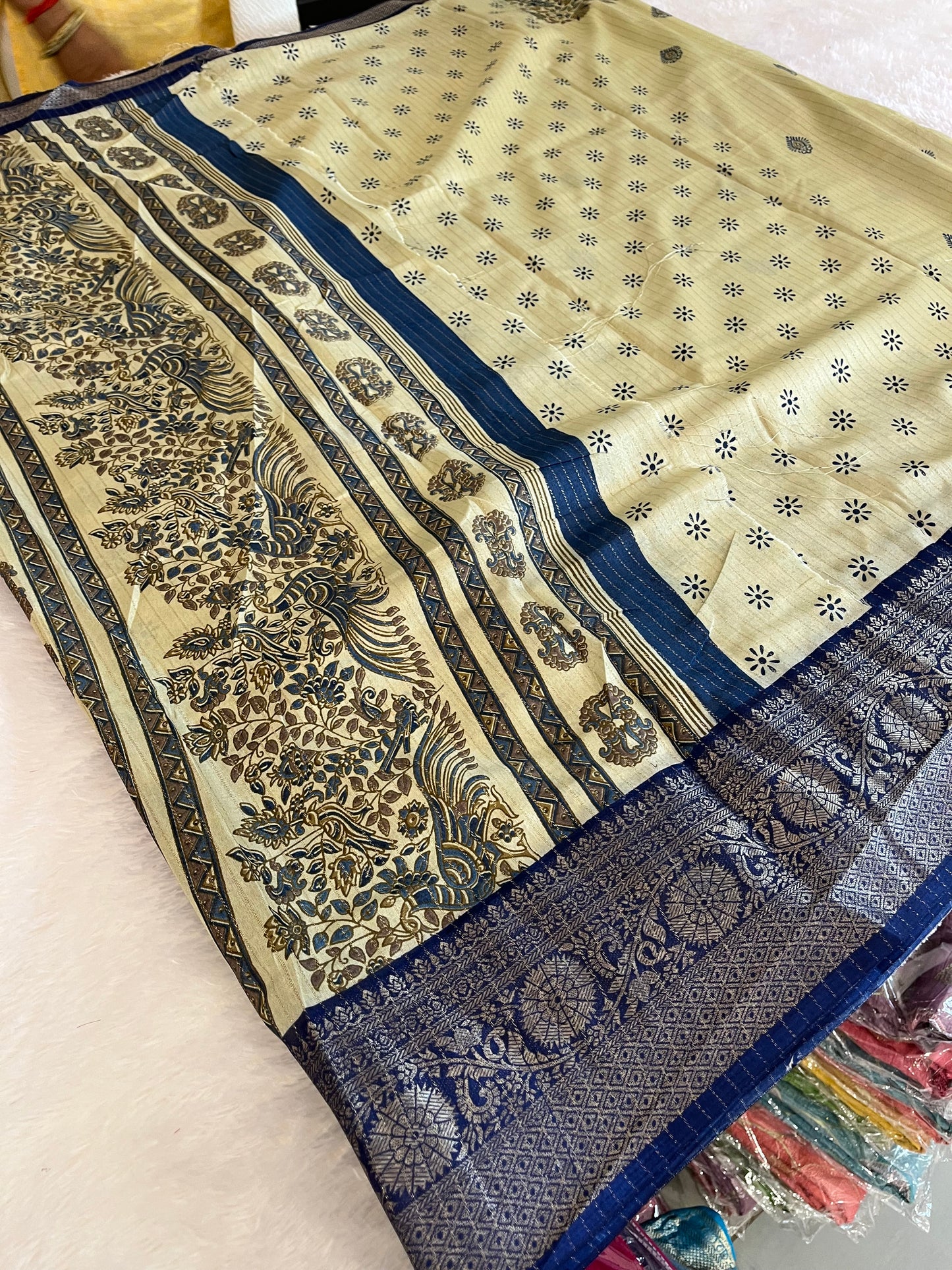 Tussar fancy-109