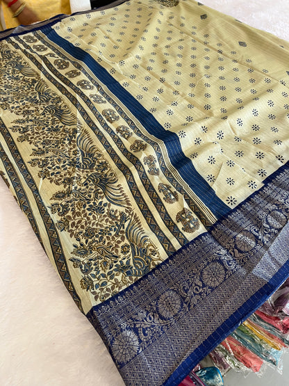 Tussar fancy-109