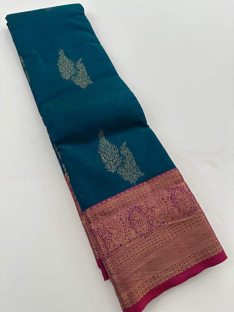Semi Kanchi Silk Saree-J30