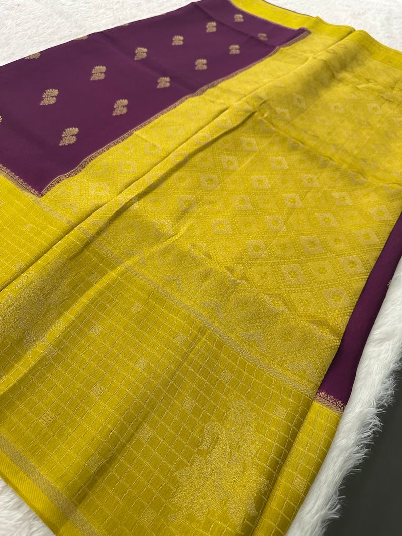 Banarsi Viscose Fancy Saree-JU11