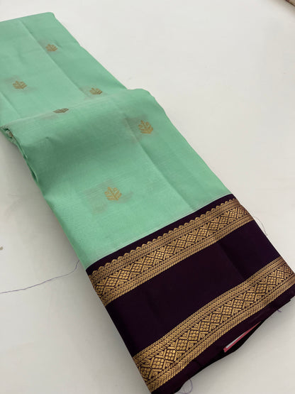 Pure Kanchipuram silk saree with silk mark certified
