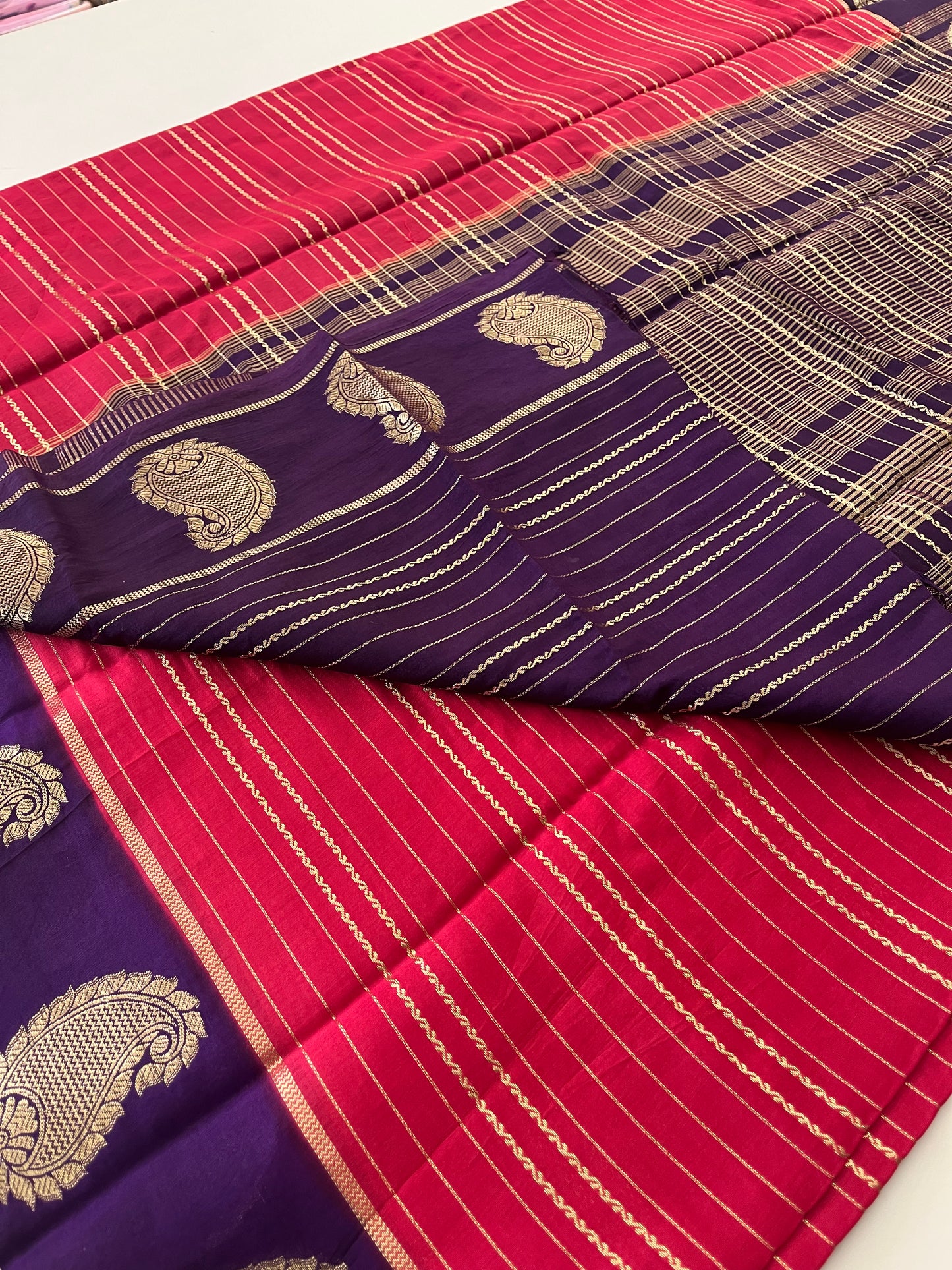 Semi Mysore silk new design