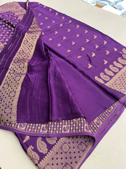 Pure Banarsi Satin Silk