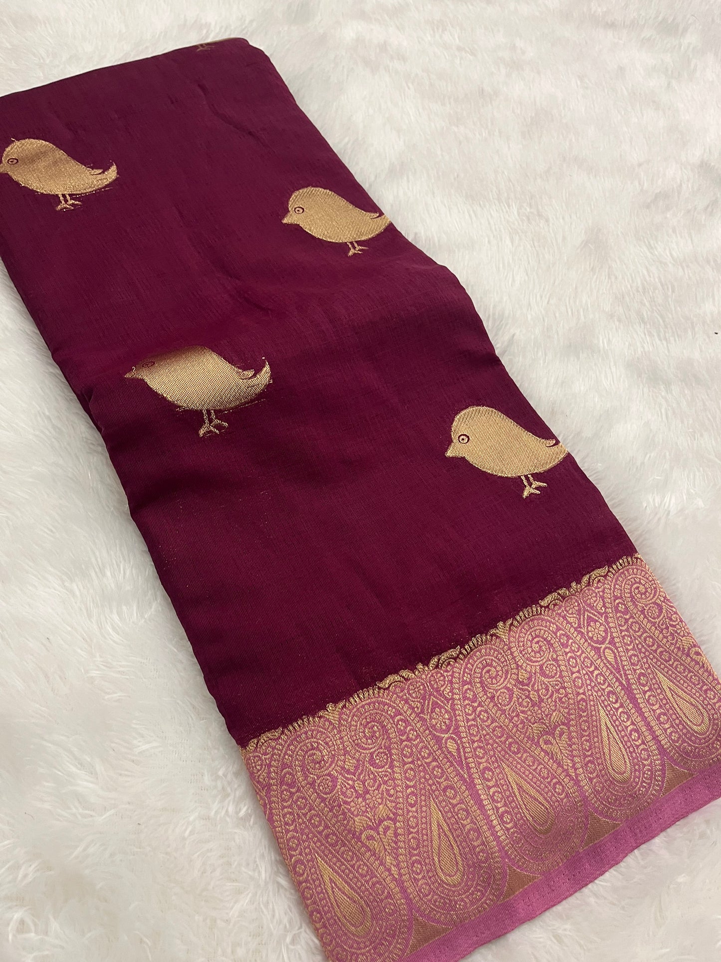 Crape Sparrow Buttas Fancy -F8