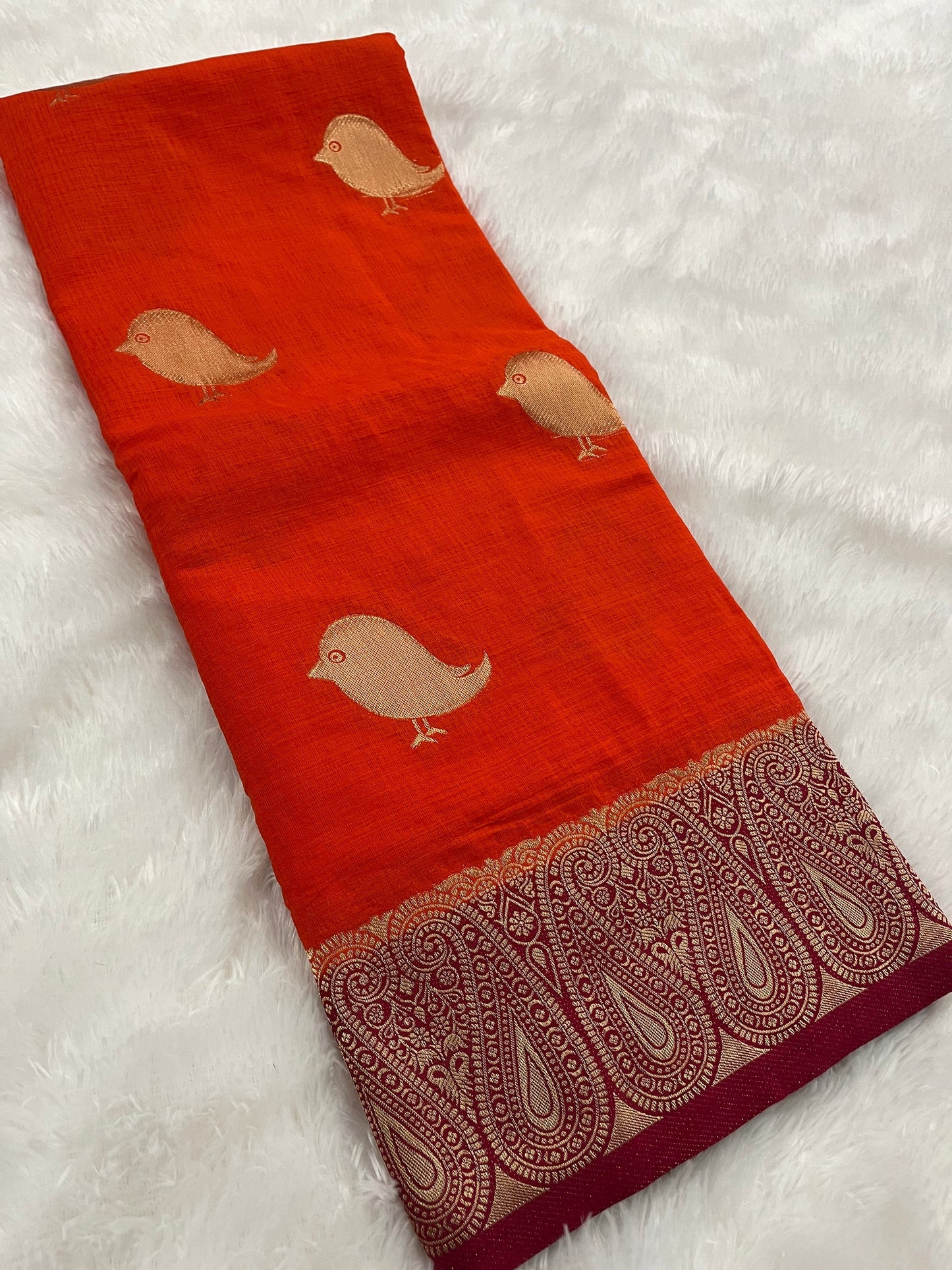 Crape Sparrow Buttas Fancy -F8