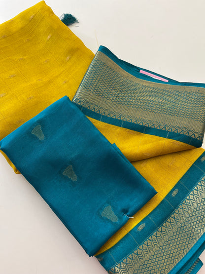 Moonga silk saree