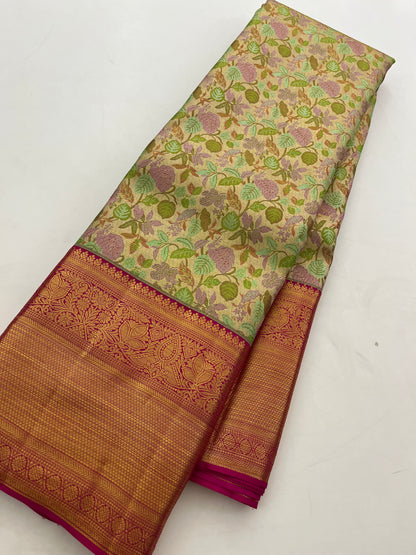 Pure Kanchi Silk Saree