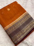Fancy Tussar Silk Saree-JU13