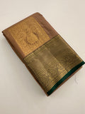 Semi Kanchi Silk Saree-JU7