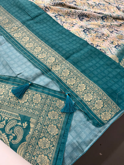 151 ✨✨CHANDERI PRINTED SILK✨✨