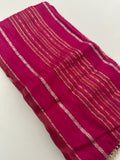 Cut Dana Work Border Chinnon Saree -AU6