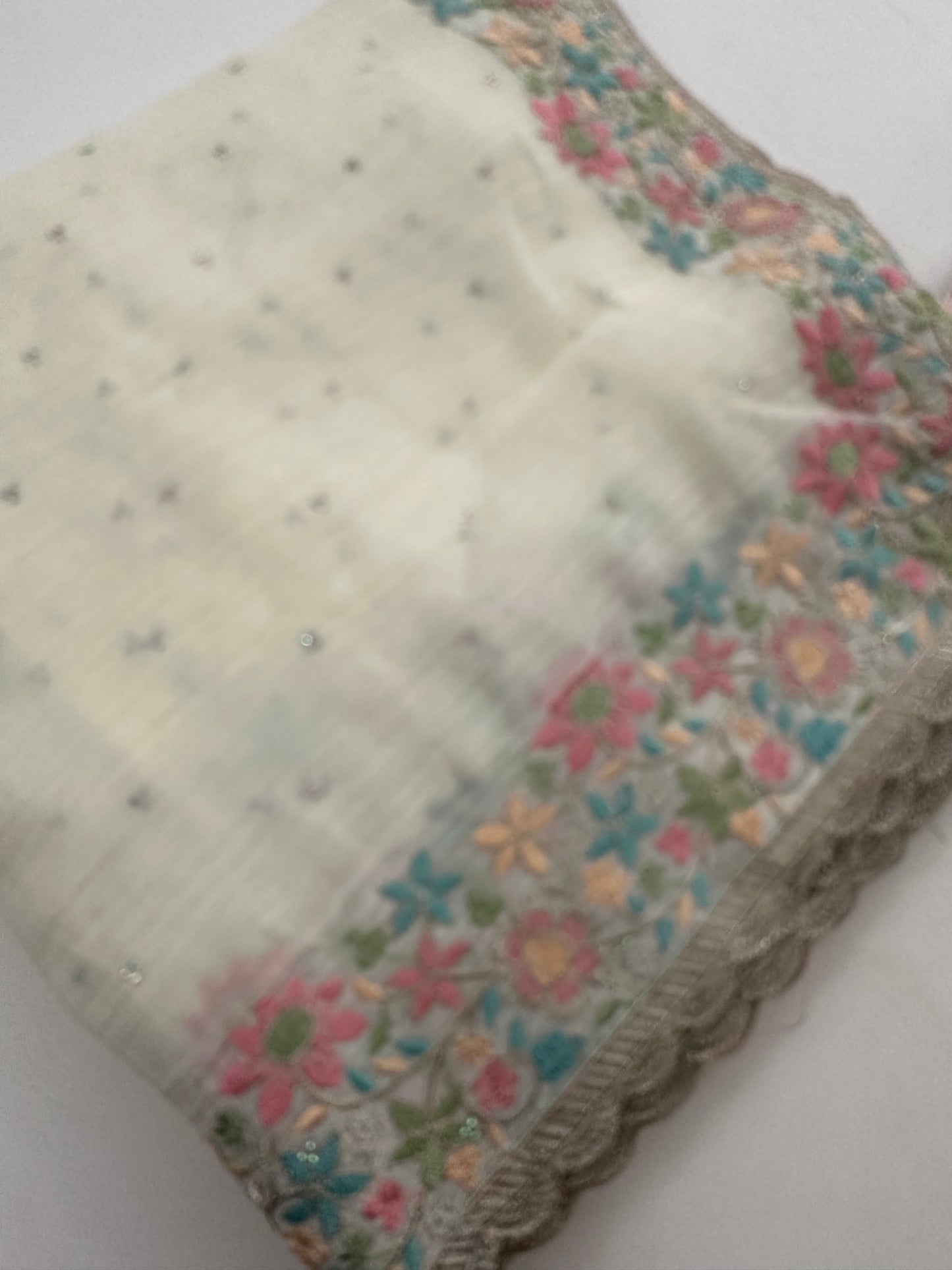 Organza Work Saree-M30