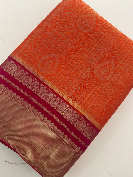 Banarasi Brocade Fancy Saree