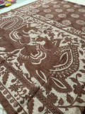 Kalamkari Tussar Printed-M26