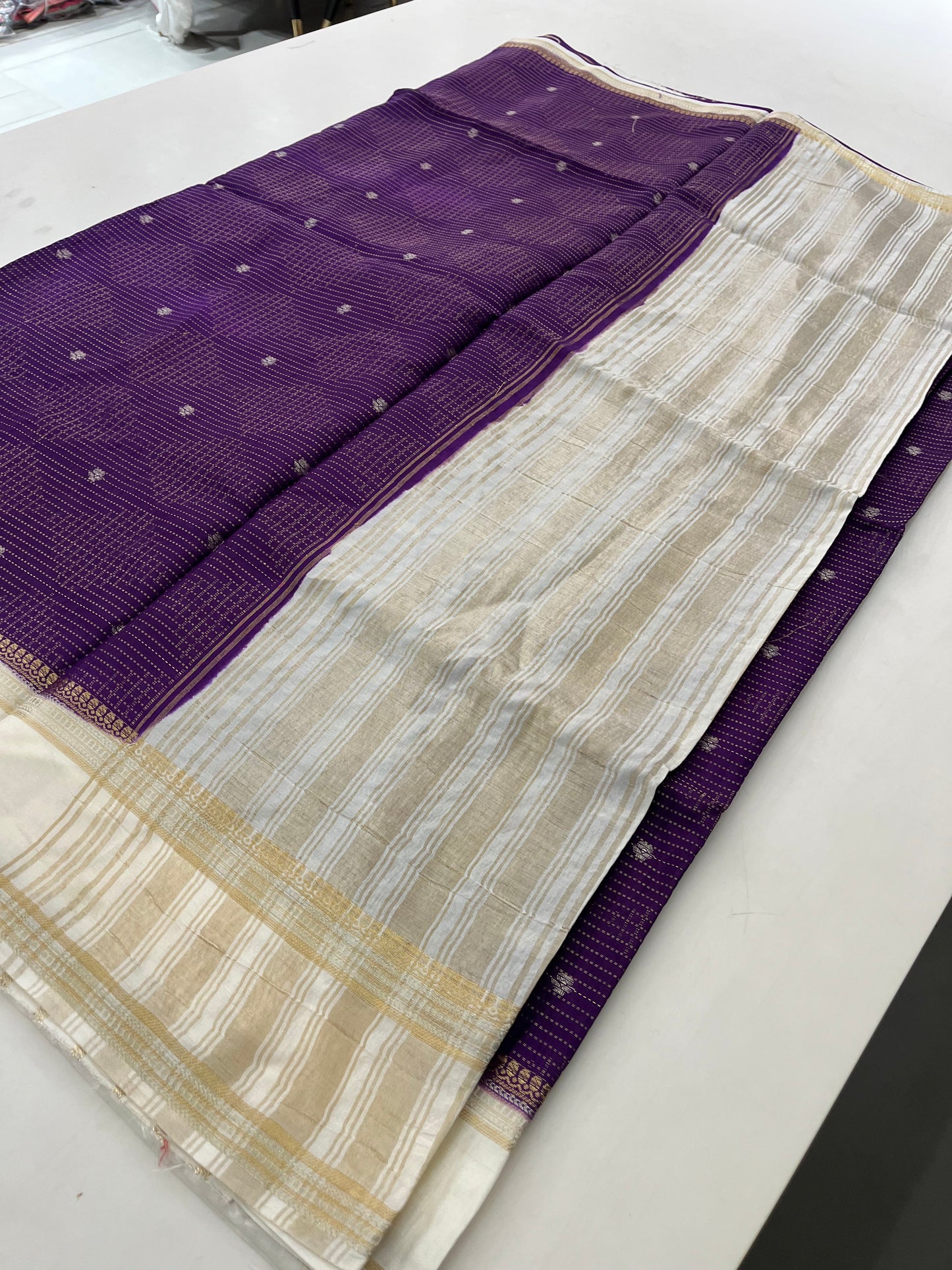 Designer  Crepe  silk