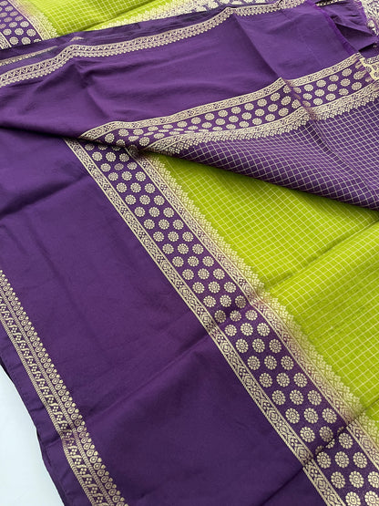 Designer crape silk