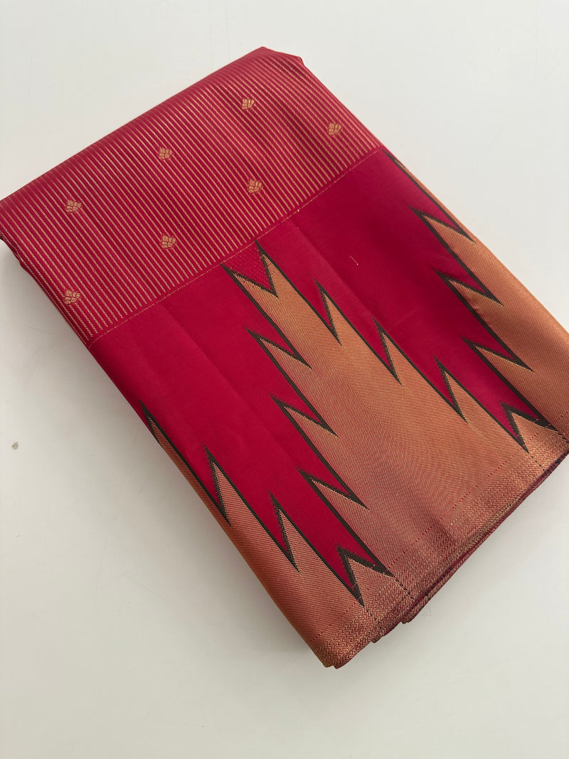 Kanchi Semi Silk Tissue Brocade-JU10