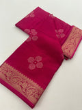 Tussar Chiffons Lines-J13