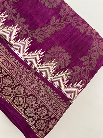 Tussar  Saree