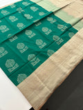 New Semi Soft silk Sarees From Kanchi in beatiful Borders -JU20
