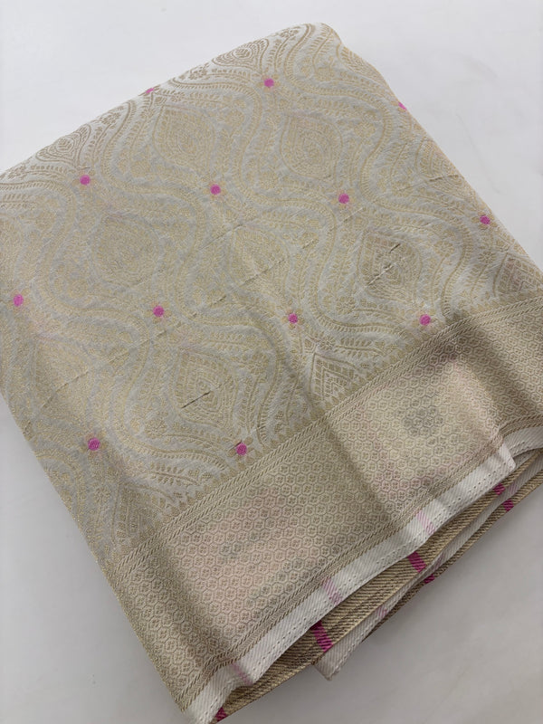 Brocade Crush Crape Georgette-J24