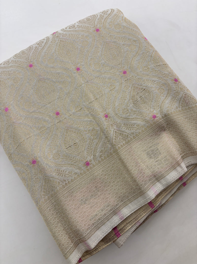 Brocade Crush Crape Georgette-J24