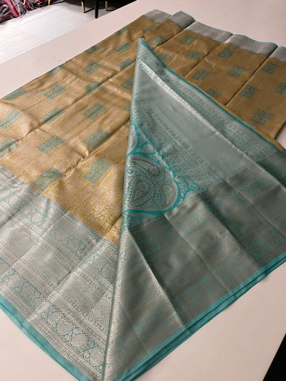 Tissue kanchi semi silk