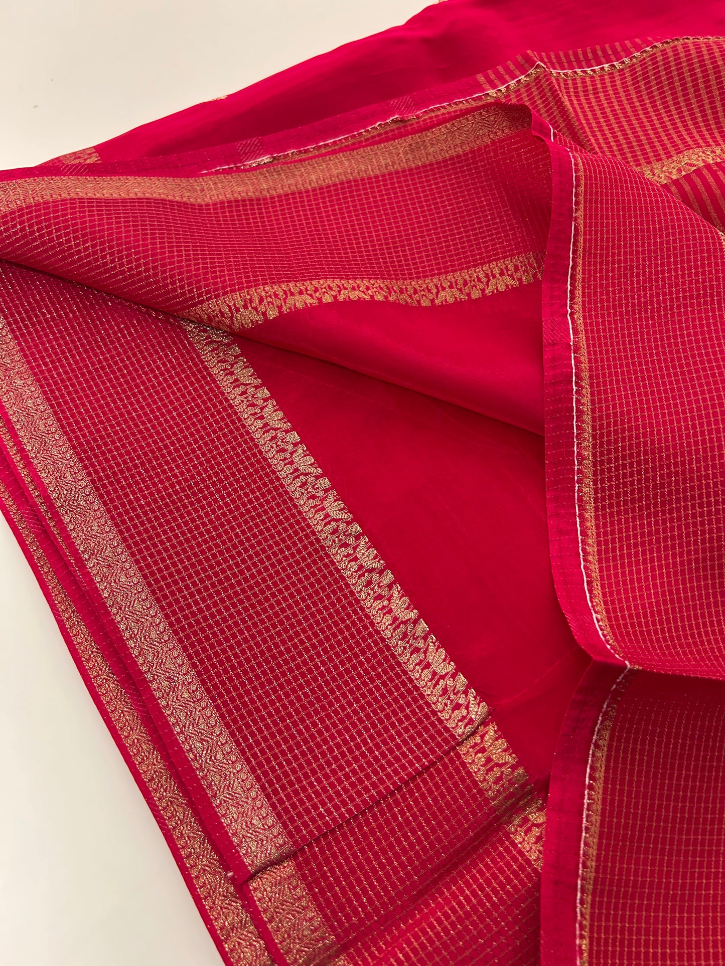 Banarsi Viscose Faded Saree-M18