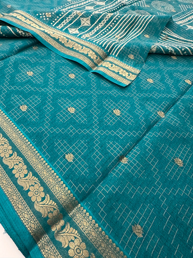 Tussar Fancy Saree -J22