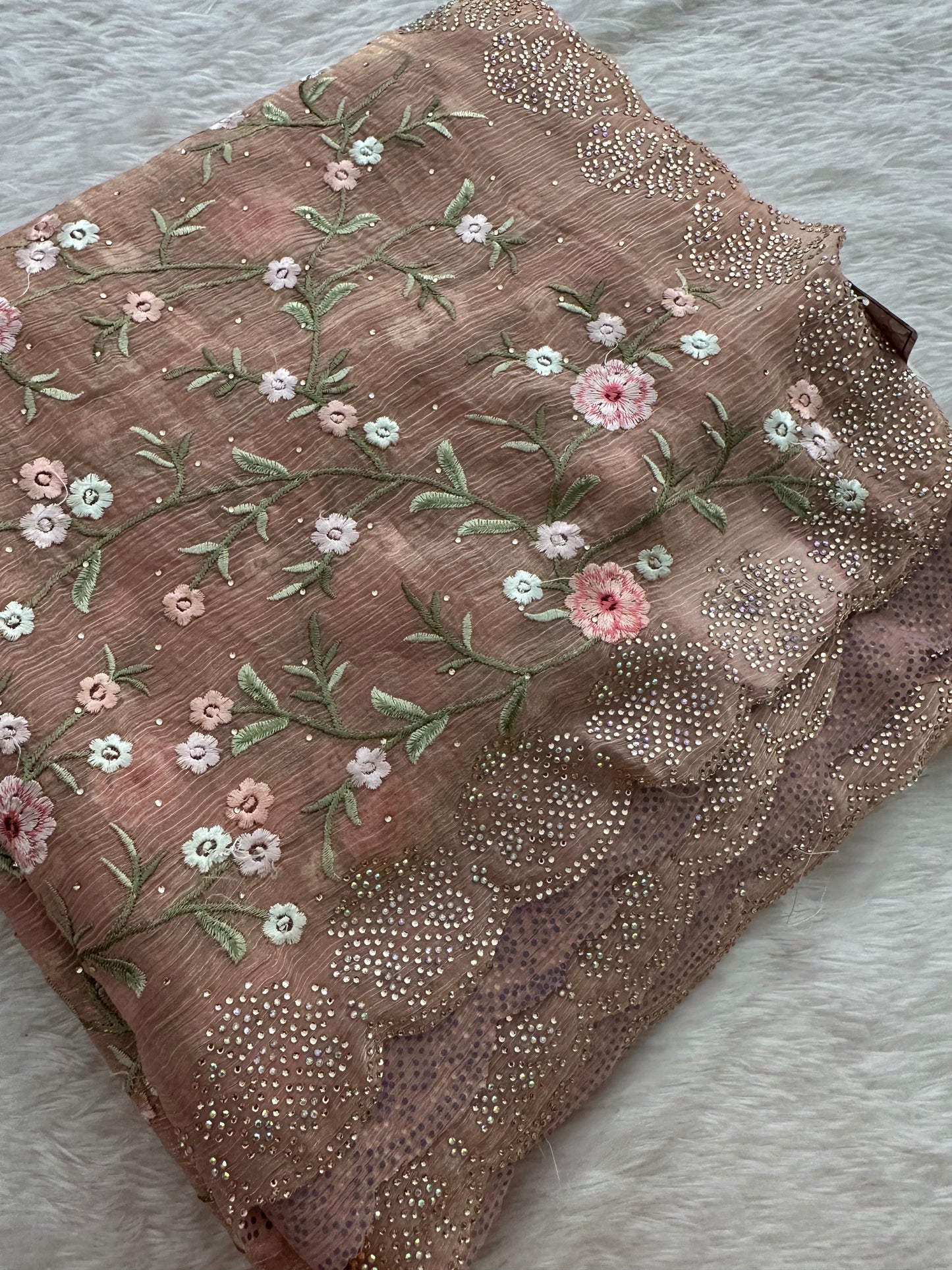 Embroidery Fancy Organza-M10