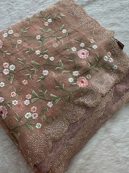 Embroidery Fancy Organza-M10