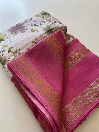 Floral Crape Chiffon