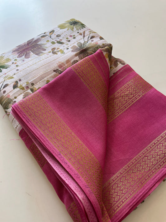 Floral Crape Chiffon