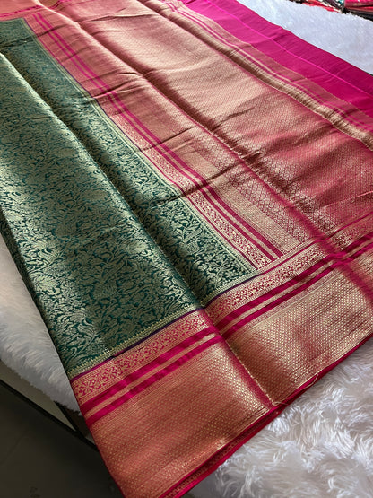Banarasi Brocade soft silk
