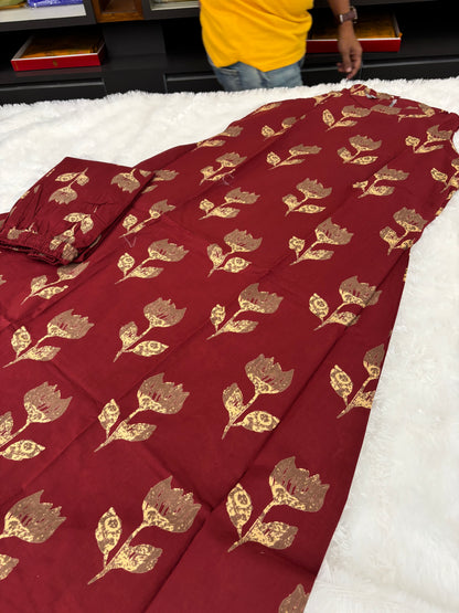 Cotton Co Ords Top & Bottom