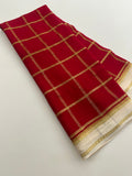 Pure Crape Mysore Silk Saree 120GSM -JU27